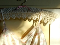 flickr KeTreKo Knitted Coat Hanger Covers